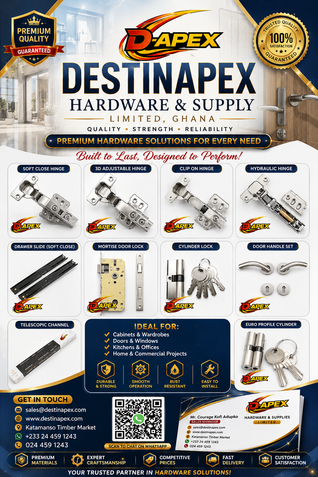 DestinApex Hardware Products